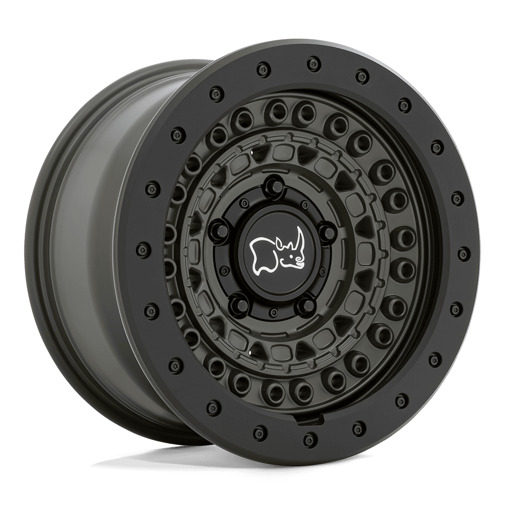 Black Rhino Hard Alloys BARRICADE – 20X9 – 6X139.7 – 0 mm – OLIVE DRAB GREEN W/ BLK ROCK