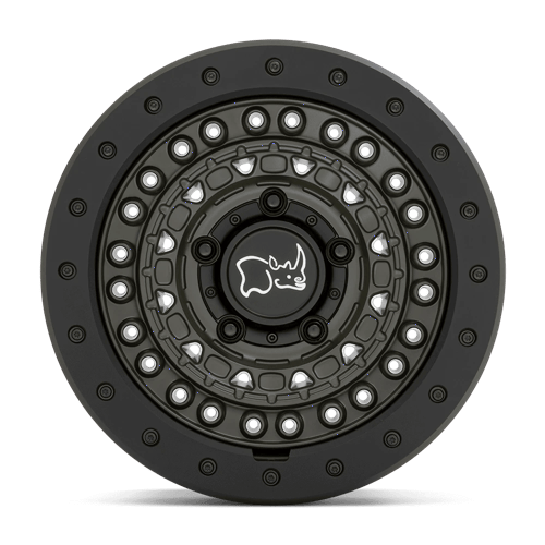 Black Rhino Hard Alloys BARRICADE – 17X8.5 – 5X127 – -18 mm – OLIVE DRAB GREEN W/ BLK ROCK
