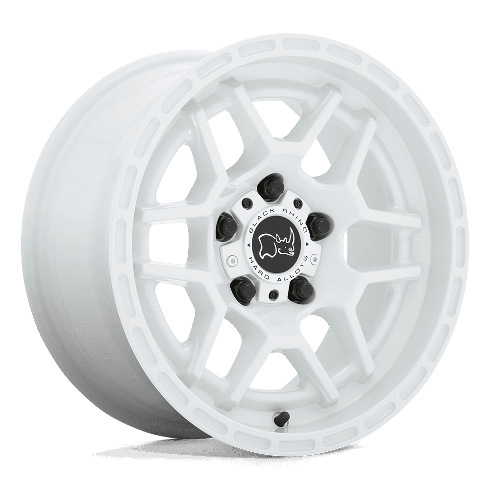 Black Rhino Hard Alloys BATONA – 19X8 – 5X120 – 20 mm – GLOSS WHITE