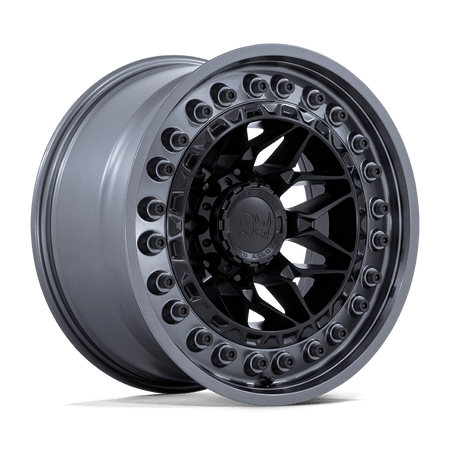 Black Rhino Hard Alloys ALPHA – 18X9 – 8X170 – 20 mm – MATTE BLACK W/ GUNMETAL LIP