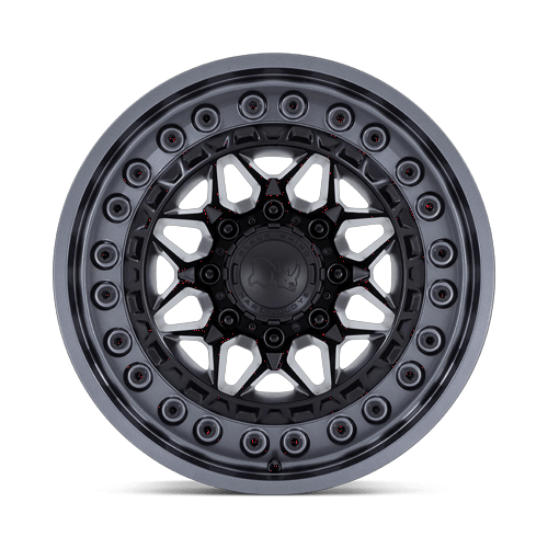 Black Rhino Hard Alloys ALPHA – 18X9 – 5X127 – 0 mm – MATTE BLACK W/ GUNMETAL LIP