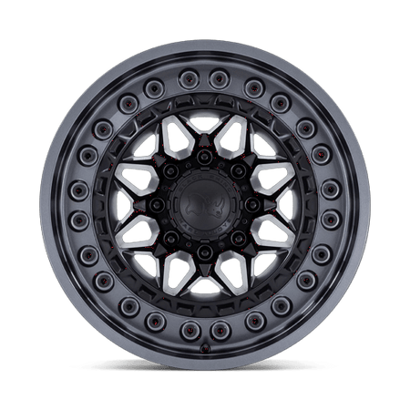 Black Rhino Hard Alloys ALPHA – 18X9 – 5X127 – 0 mm – MATTE BLACK W/ GUNMETAL LIP