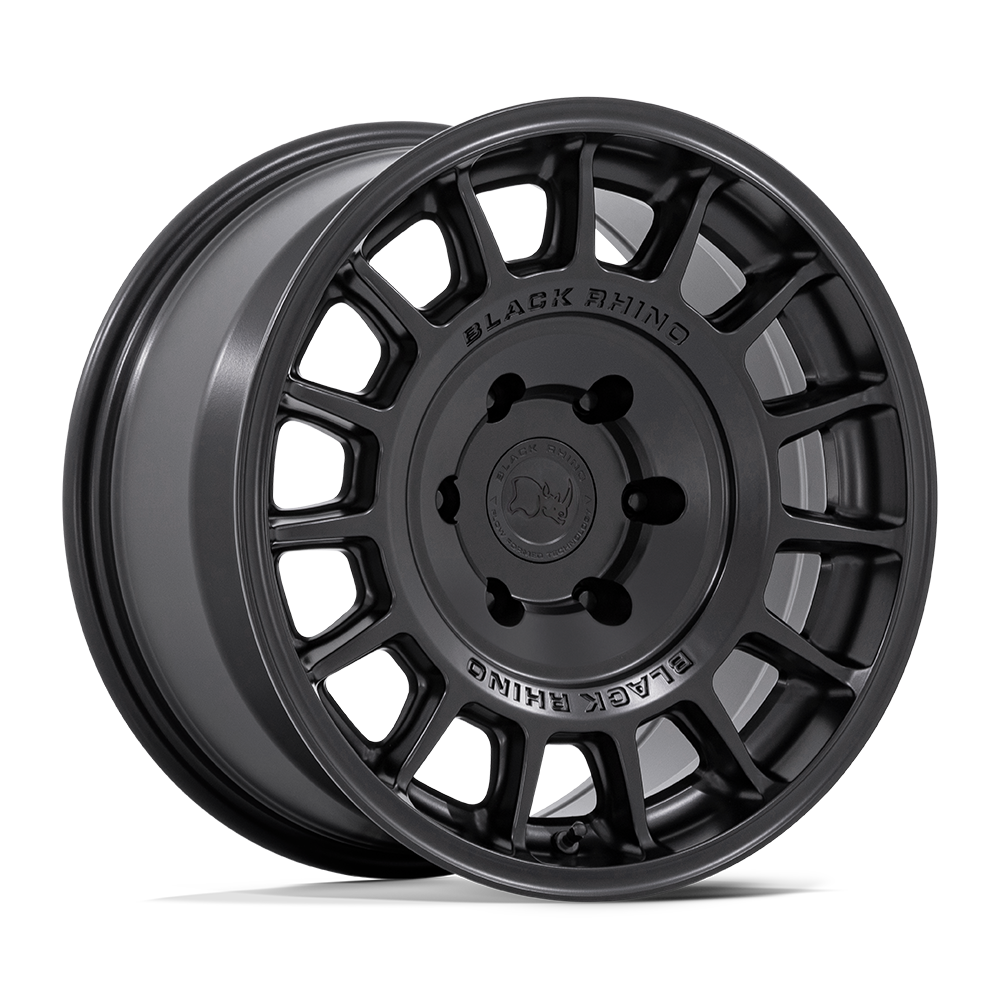 Black Rhino Hard Alloys BR015 VOLL – 17X8.5 – 5X114.3 – 25 mm – MATTE BLACK