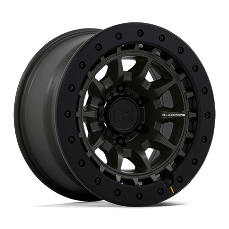 Black Rhino Hard Alloys BR016 TUSK – 17X8.5 – 6X139.7 – -10 mm – OLIVE DRAB GREEN