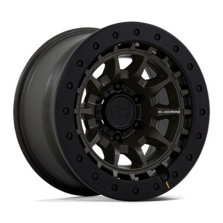 Black Rhino Hard Alloys BR016 TUSK – 17X8.5 – 6X139.7 – -10 mm – OLIVE DRAB GREEN
