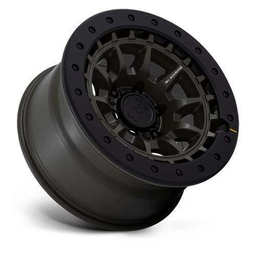 Black Rhino Hard Alloys BR016 TUSK – 17X8.5 – 6X139.7 – -10 mm – OLIVE DRAB GREEN