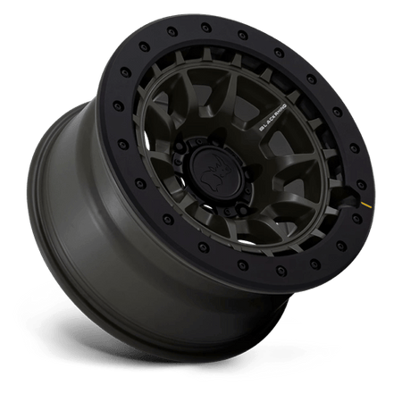 Black Rhino Hard Alloys BR016 TUSK – 17X8.5 – 6X139.7 – -10 mm – OLIVE DRAB GREEN