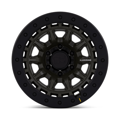 Black Rhino Hard Alloys BR016 TUSK – 17X8.5 – 6X139.7 – -10 mm – OLIVE DRAB GREEN