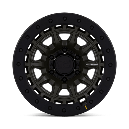 Black Rhino Hard Alloys BR016 TUSK – 17X8.5 – 6X139.7 – -10 mm – OLIVE DRAB GREEN