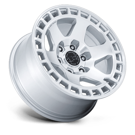 Black Rhino Hard Alloys BR022 BAHARI – 17X8.5 – 6X139.7 – 25 mm – GLOSS SILVER W/ MACHINED FACE
