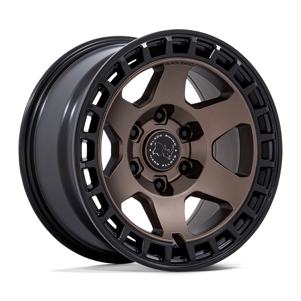 Black Rhino Hard Alloys BR022 BAHARI – 17X8.5 – 5X127 – -10 mm – BURNT BRONZE W/ MATTE BLK-LP