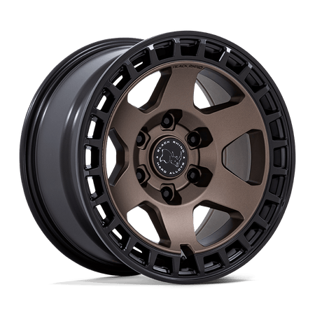 Black Rhino Hard Alloys BR022 BAHARI – 17X8.5 – 5X127 – -10 mm – BURNT BRONZE W/ MATTE BLK-LP