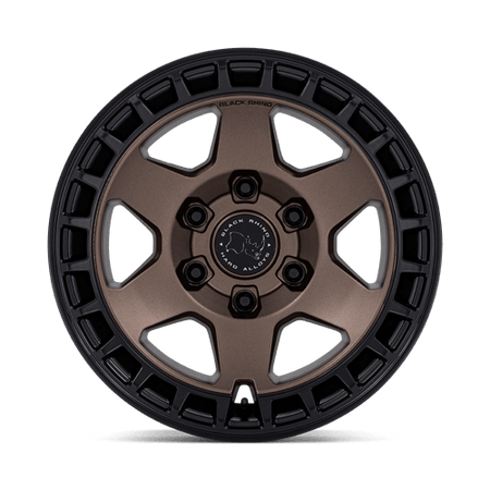 Black Rhino Hard Alloys BR022 BAHARI – 17X8.5 – 5X127 – -10 mm – BURNT BRONZE W/ MATTE BLK-LP