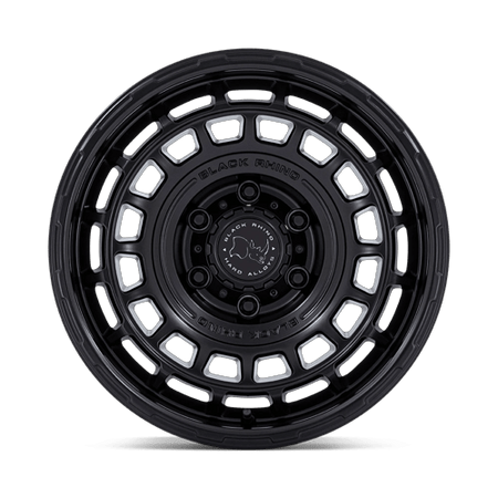 Black Rhino Hard Alloys BR024 AWOL – 20X8.5 – 6X139.7 – 25 mm – MATTE BLACK
