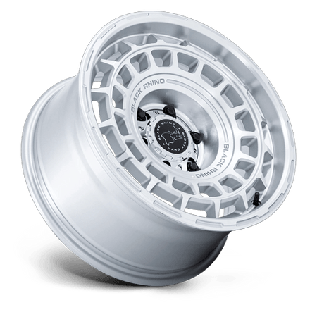 Black Rhino Hard Alloys BR024 AWOL – 20X8.5 – 6X135 – 25 mm – SILVER W/ MACHINED FACE
