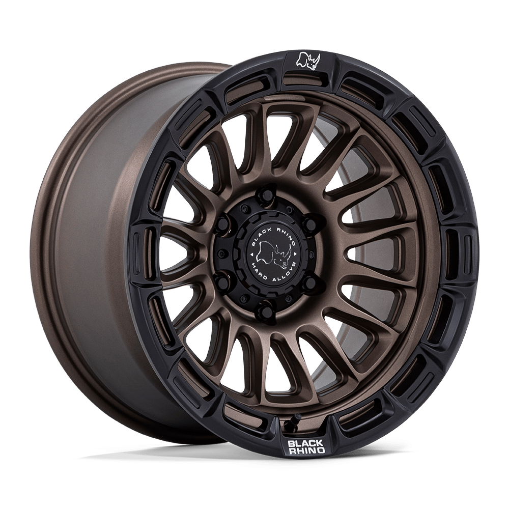 Black Rhino Hard Alloys BR025 RIVAL – 17X8.5 – 6X139.7 – 25 mm – BURNT BRONZE W/ MATTE BLK-LP