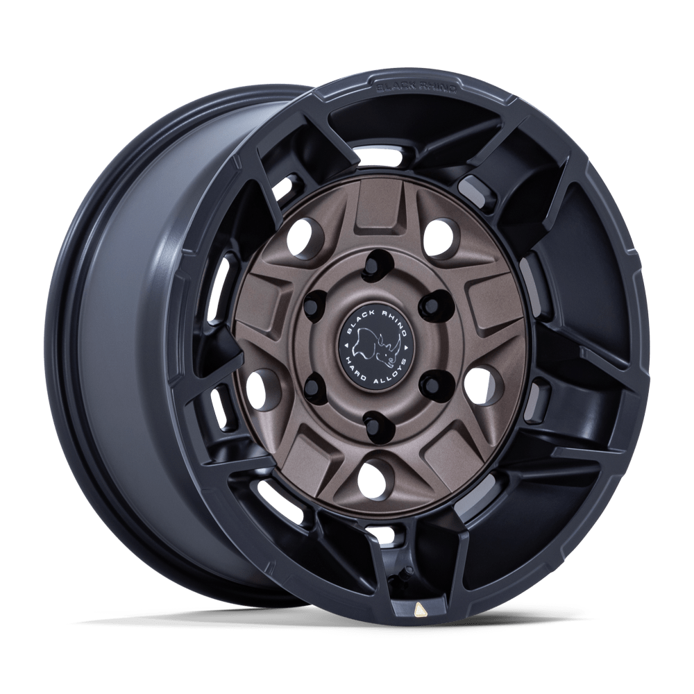 Black Rhino Hard Alloys BR028 GUARD – 17X8.5 – 5X127 – 0 mm – BURNT BRONZE W/ MATTE BLK-LP