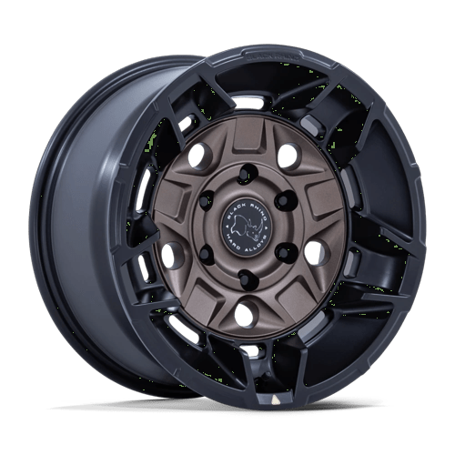 Black Rhino Hard Alloys BR028 GUARD – 17X8.5 – 5X127 – 0 mm – BURNT BRONZE W/ MATTE BLK-LP