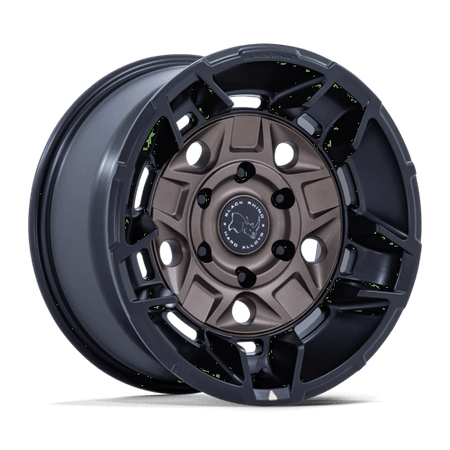 Black Rhino Hard Alloys BR028 GUARD – 17X8.5 – 5X127 – 0 mm – BURNT BRONZE W/ MATTE BLK-LP