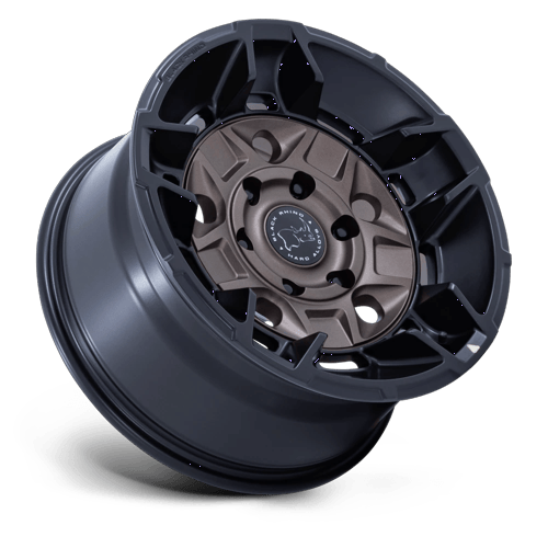 Black Rhino Hard Alloys BR028 GUARD – 17X8.5 – 5X127 – 0 mm – BURNT BRONZE W/ MATTE BLK-LP