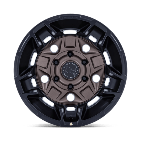 Black Rhino Hard Alloys BR028 GUARD – 17X8.5 – 5X127 – 0 mm – BURNT BRONZE W/ MATTE BLK-LP