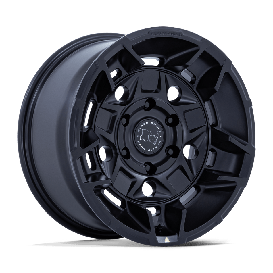 Black Rhino Hard Alloys BR028 GUARD – 17X8.5 – 5X130 – 25 mm – MATTE BLACK