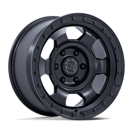 Black Rhino Hard Alloys BR029 TROOPER – 17X8.5 – 6X139.7 – -10 mm – MATTE BLACK