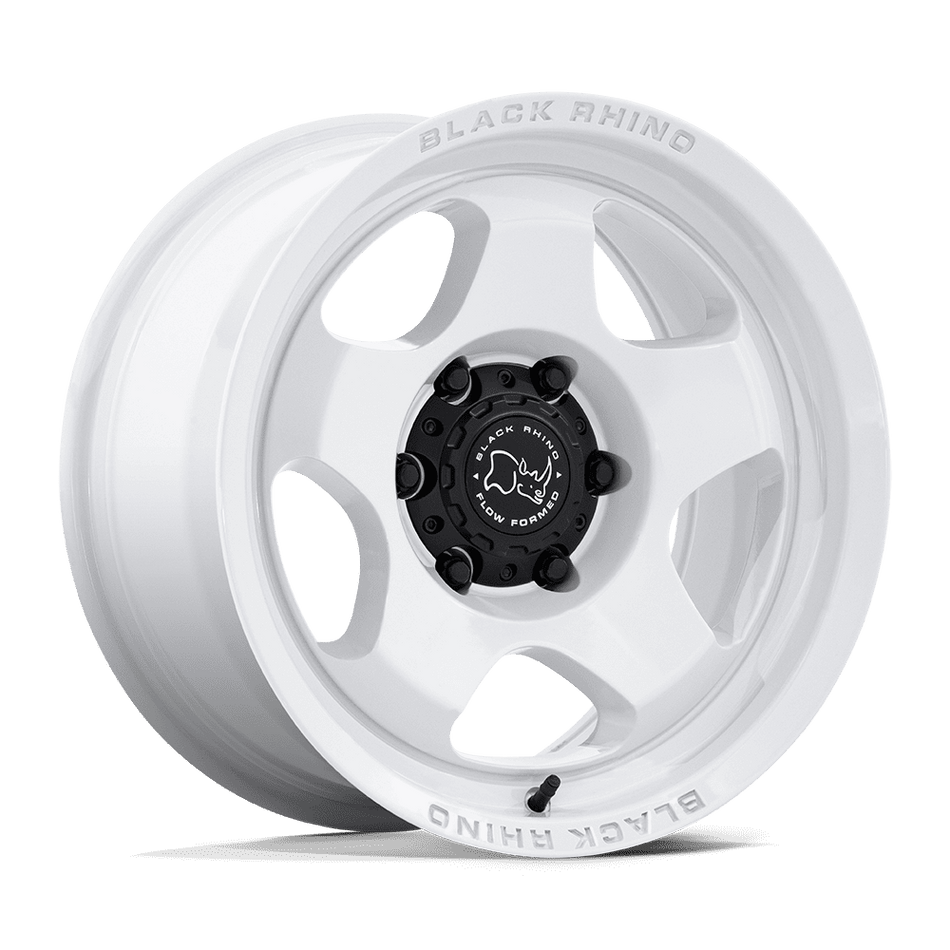 Black Rhino Hard Alloys BR031 SOL – 17X9 – 6X135 – 12 mm – GLOSS WHITE
