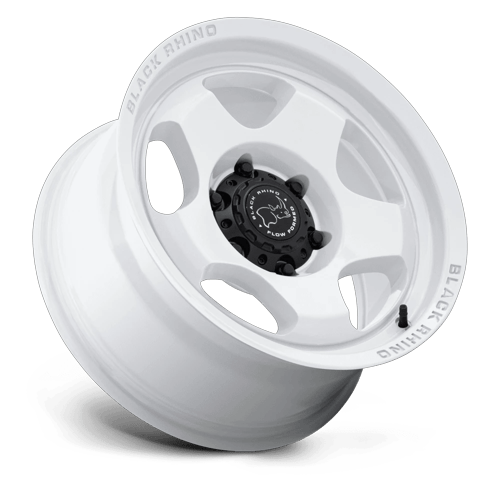 Black Rhino Hard Alloys BR031 SOL – 17X8 – 6X139.7 – 20 mm – GLOSS WHITE