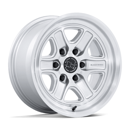 Black Rhino Hard Alloys BR032 ECHO – 18X9 – 6X139.7 – 12 mm – GLOSS SILVER W/ MACHINED FACE