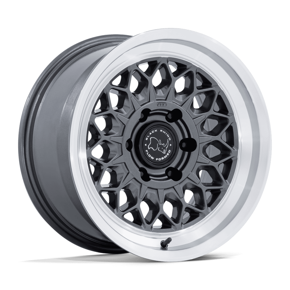 Black Rhino Hard Alloys BR034 GRAZ – 17X8.5 – 6X139.7 – 0 mm – GLOSS GUNMETAL W/ MACHINED LIP