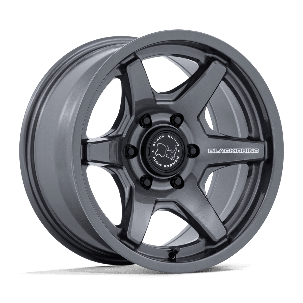 Black Rhino Hard Alloys BR035 KUMA – 17X8.5 – 6X139.7 – 25 mm – GLOSS GUNMETAL