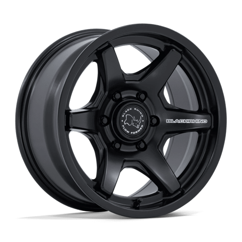 Black Rhino Hard Alloys BR035 KUMA – 17X8.5 – 5X127 – 0 mm – MATTE BLACK