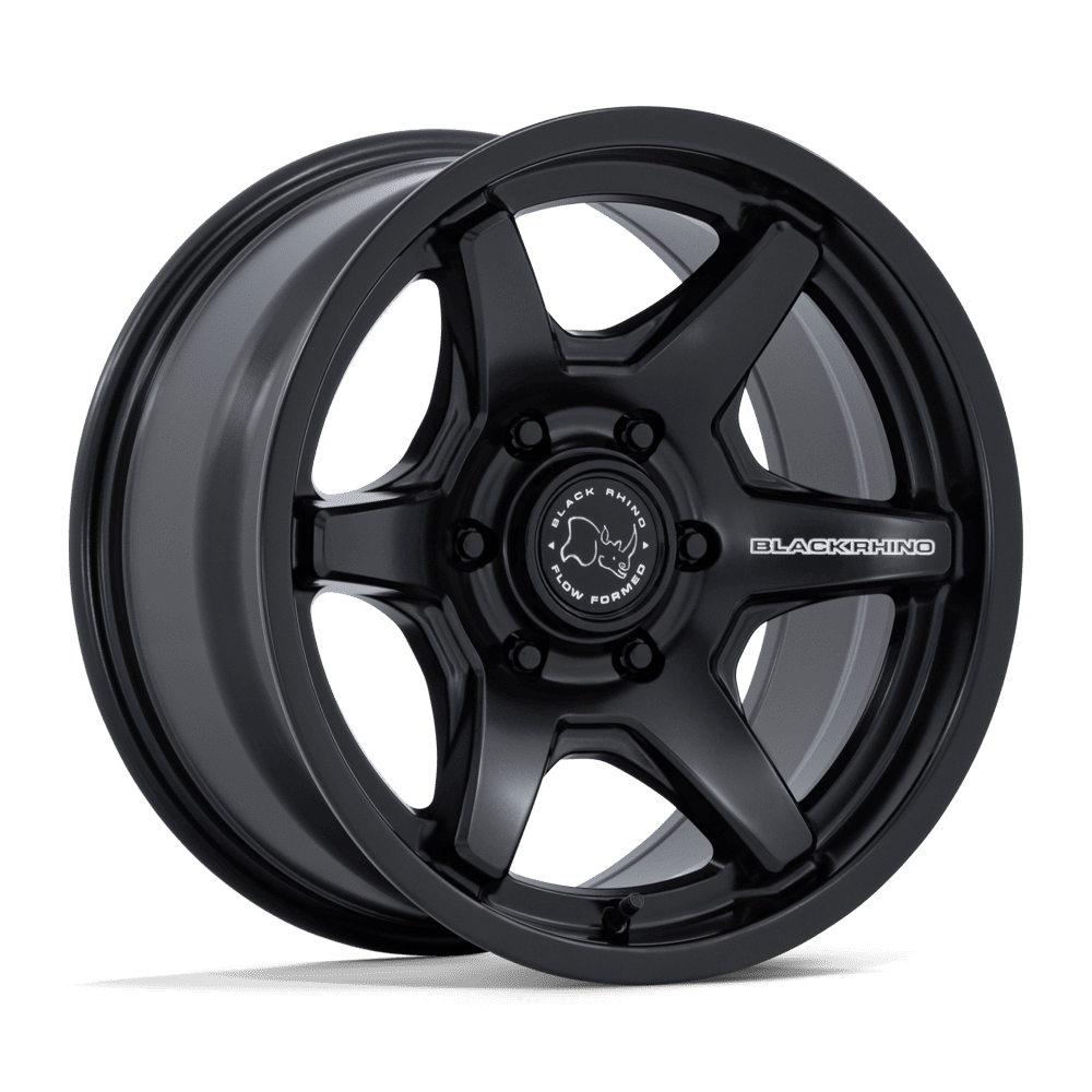 Black Rhino Hard Alloys BR035 KUMA – 17X8.5 – 6X139.7 – 0 mm – MATTE BLACK