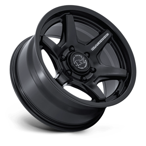 Black Rhino Hard Alloys BR035 KUMA – 17X8.5 – 5X127 – 0 mm – MATTE BLACK
