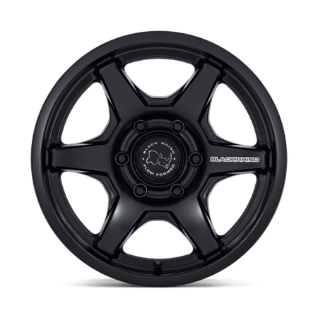 Black Rhino Hard Alloys BR035 KUMA – 17X8.5 – 5X127 – 0 mm – MATTE BLACK