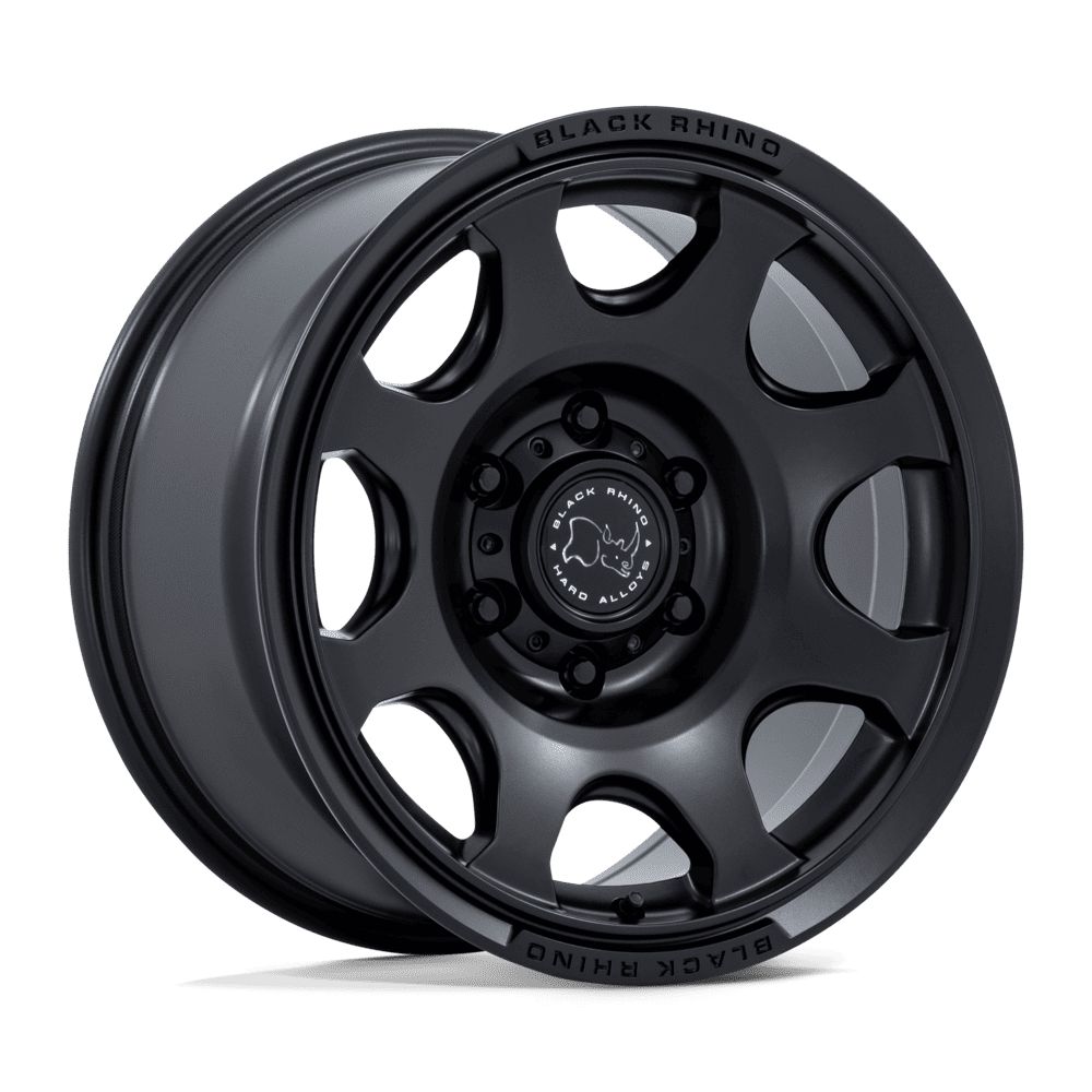 Black Rhino Hard Alloys BR037 TEMBO – 17X8.5 – 6X114.3 – 25 mm – MATTE BLACK