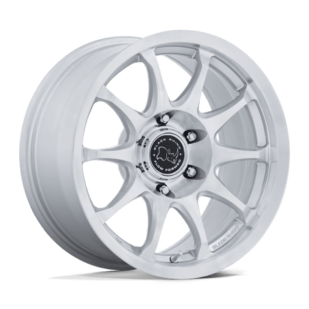 Black Rhino Hard Alloys BR038 RONIN – 17X8.5 – 5X127 – 0 mm – GLOSS SILVER W/ MACHINED FACE