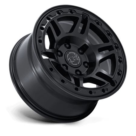 Black Rhino Hard Alloys BR039 VANGUARD – 17X8.5 – 6X130 – 25 mm – MATTE BLACK