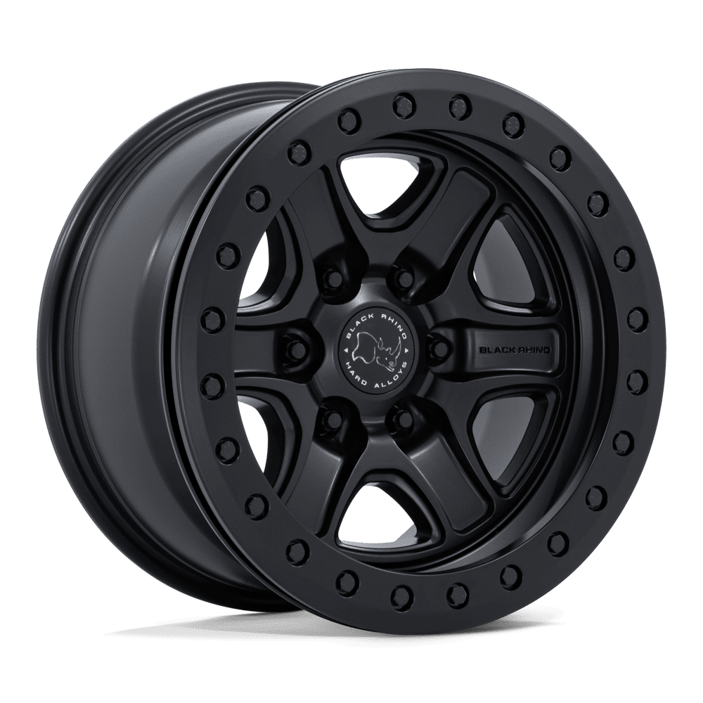 Black Rhino Hard Alloys BR200 ECHO TRAIL LOCK BEADLOCK – 17X8.5 – 6X139.7 – 25 mm – MATTE BLACK