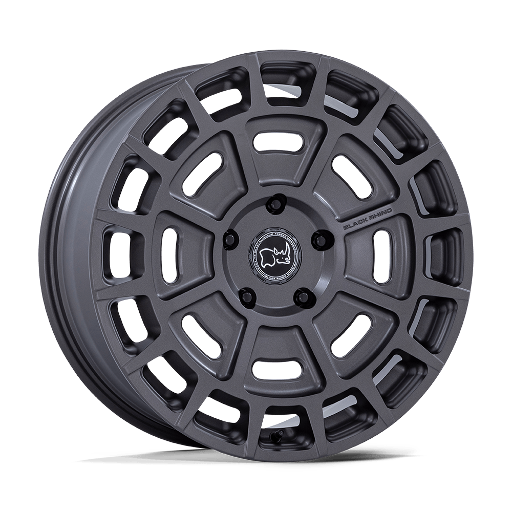 Black Rhino Hard Alloys BR404 VOLTAIC – 20X8.5 – 5X139.7 – 35 mm – MATTE GUNMETAL