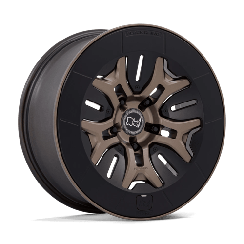 Black Rhino Hard Alloys BR406 ROCKLEDGE – 20X8.5 – 5X139.7 – 35 mm – MATTE BRONZE