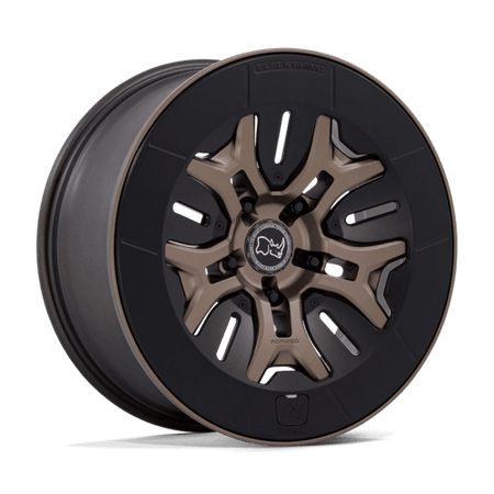 Black Rhino Hard Alloys BR406 ROCKLEDGE – 20X8.5 – 5X139.7 – 35 mm – MATTE BRONZE