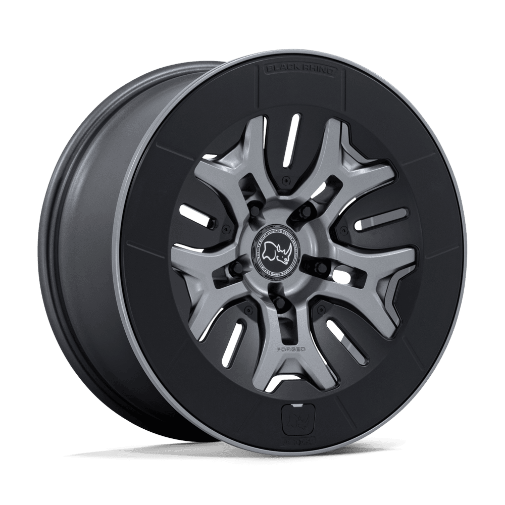 Black Rhino Hard Alloys BR406 ROCKLEDGE – 20X8.5 – 5X139.7 – 35 mm – MATTE GUNMETAL