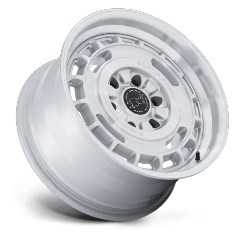 Black Rhino Hard Alloys BR600 VAGABOND – 17X8 – 6X139.7 – 32 mm – GLOSS SILVER W/ MACHINED FACE