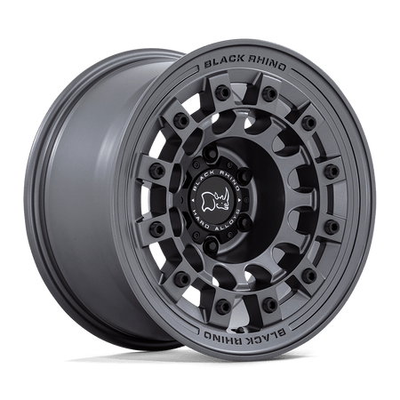 Black Rhino Hard Alloys FUJI – 17X8 – 5X114.3 – 30 mm – MATTE GUNMETAL