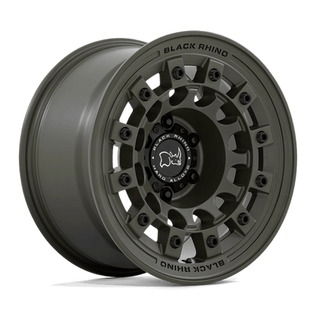 Black Rhino Hard Alloys FUJI – 17X8 – 6X139.7 – 20 mm – OLIVE DRAB GREEN