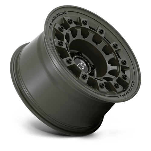 Black Rhino Hard Alloys FUJI – 17X8 – 6X139.7 – 20 mm – OLIVE DRAB GREEN