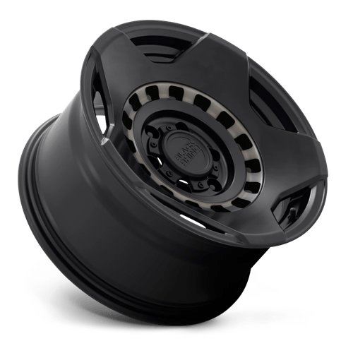 Black Rhino Hard Alloys MUZZLE – 20X9 – 6X139.7 – -18 mm – MATTE BLACK W/ MACH TINT RING