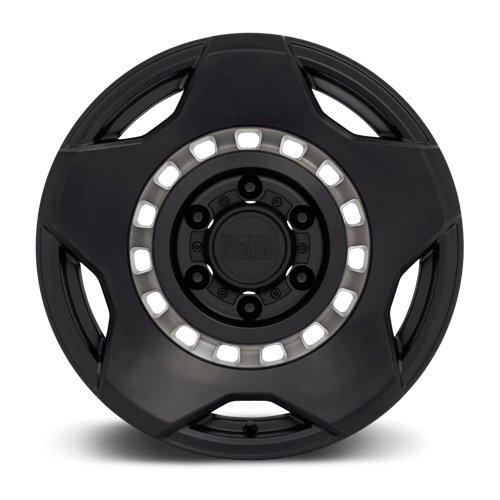 Black Rhino Hard Alloys MUZZLE – 20X9 – 6X139.7 – -18 mm – MATTE BLACK W/ MACH TINT RING
